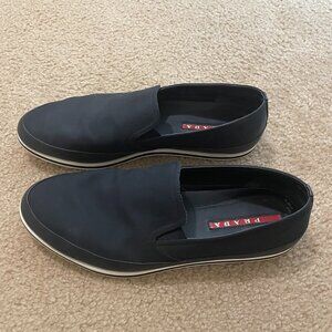 Prada Nylon Slip On Shoes (9)